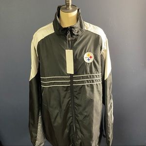 NWT Pittsburgh Steelers full zip jacket L